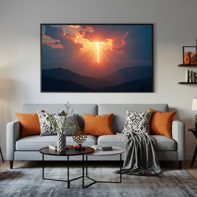 Lightning at Dusk Poster (Creator Uploaded)