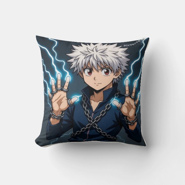  Lightning Aura Anime Pillow (Front)