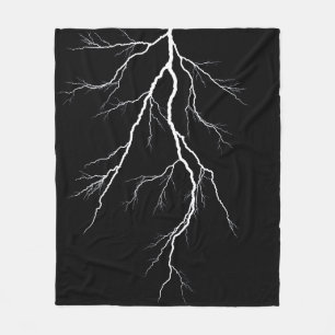 Lightning bolt☔ fleece blanket