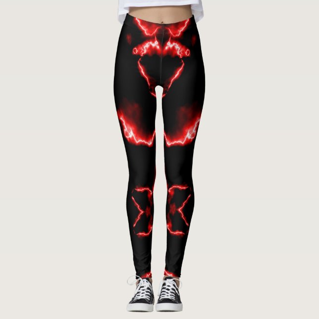 Lightning Bolt Leggings (Front)