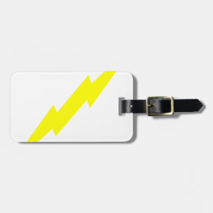 Lightning Bolt Luggage Tag