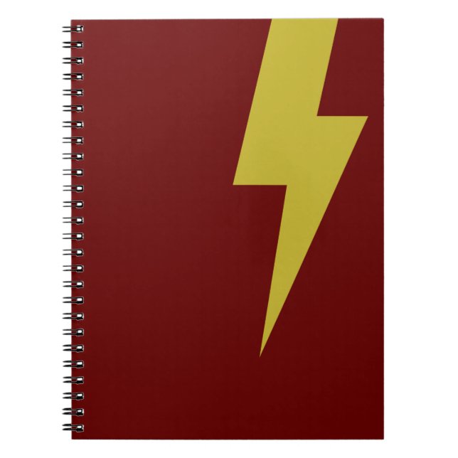Lightning Bolt Notebook (Front)