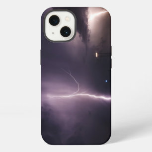 Lightning Bolt Over Harbour City iPhone 13 Case