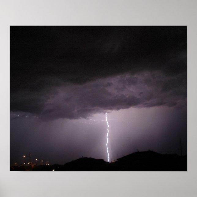 Lightning Bolt Poster (Front)