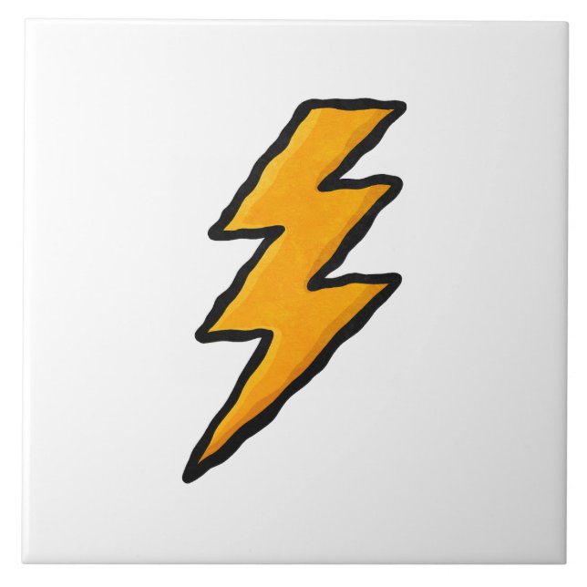 Lightning bolt tile (Front)