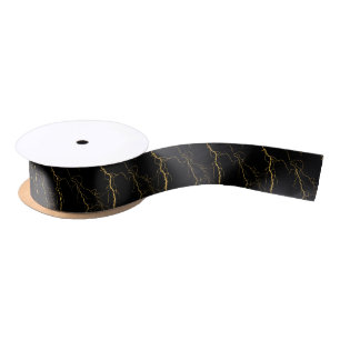 Lightning Bolts Satin Ribbon