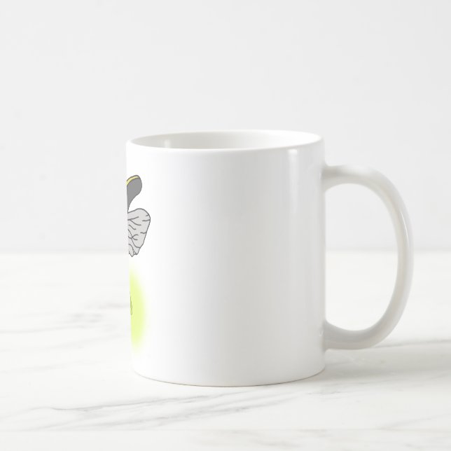lightning bug flight 2 lit coffee mug (Right)