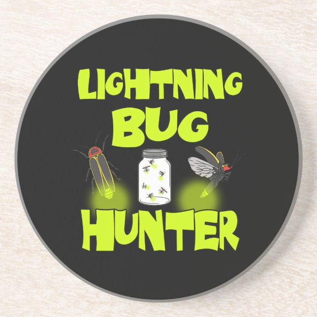 lightning bug hunter coaster (Front)