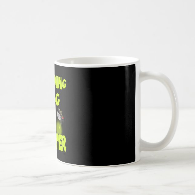 lightning bug hunter coffee mug (Right)