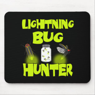 lightning bug hunter mouse pad
