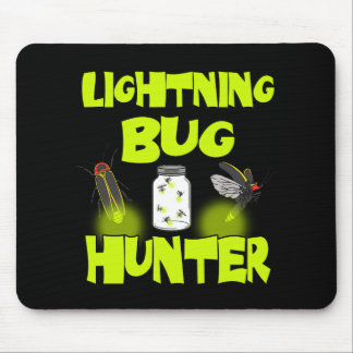lightning bug hunter mouse pad