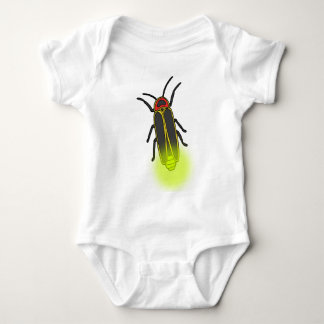 lightning bug lit baby bodysuit
