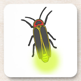 lightning bug lit coaster