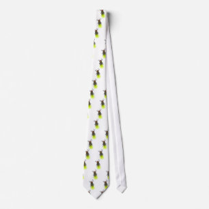 lightning bug lit tie
