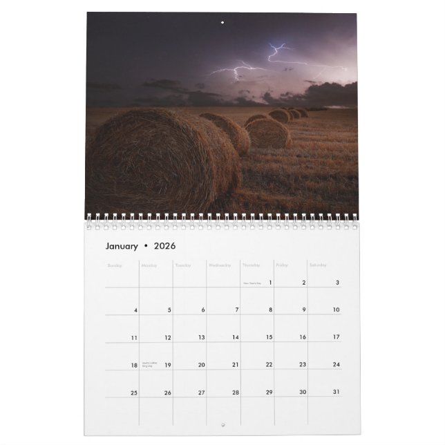 Lightning Calendar (Jan 2026)