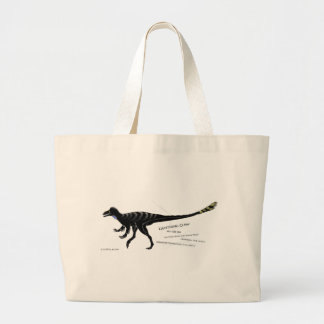 Lightning Claw Dinosaur Tote Bag