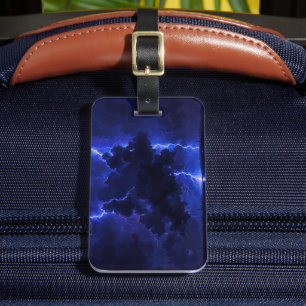 Lightning Cloud Luggage Tag