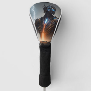 Lightning Cyborg Warrior Golf Head Cover