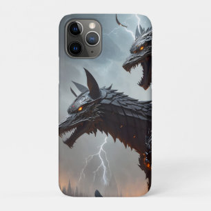 Lightning Cyborg Wolves Case-Mate iPhone Case