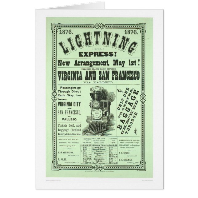 Lightning Express! (1831A) (Front)