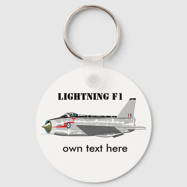 Lightning F1 Key Ring (Front)