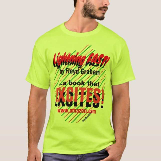 "Lightning Fast! Book" T-Shirt (Front)