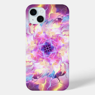 Lightning Fire Ball Blast iPhone 15 Mini Case