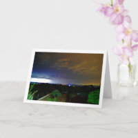 Lightning in Sky Landscape