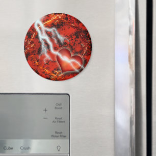 Lightning Love Large Magnet
