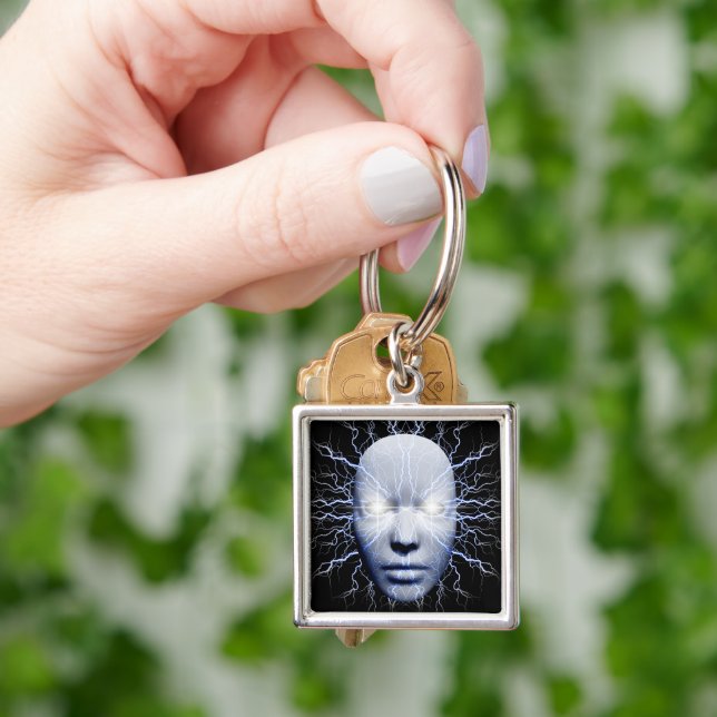 Lightning mask key ring (Hand)