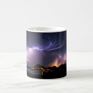 Lightning Panorama Magic Mug