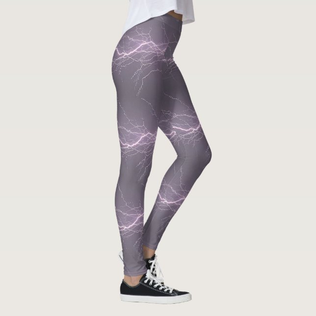 Lightning pattern Leggings (Right)