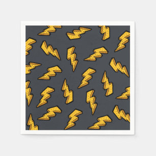 Lightning Pattern Napkin
