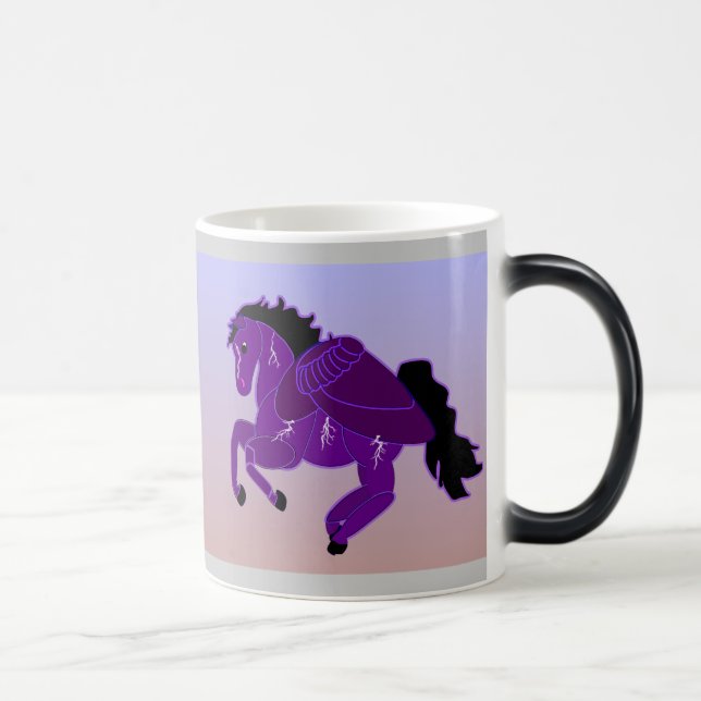 Lightning Pegasus Horse Morphing Mug (Right)