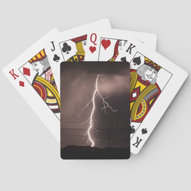 Lightning Playing Cards (Back)