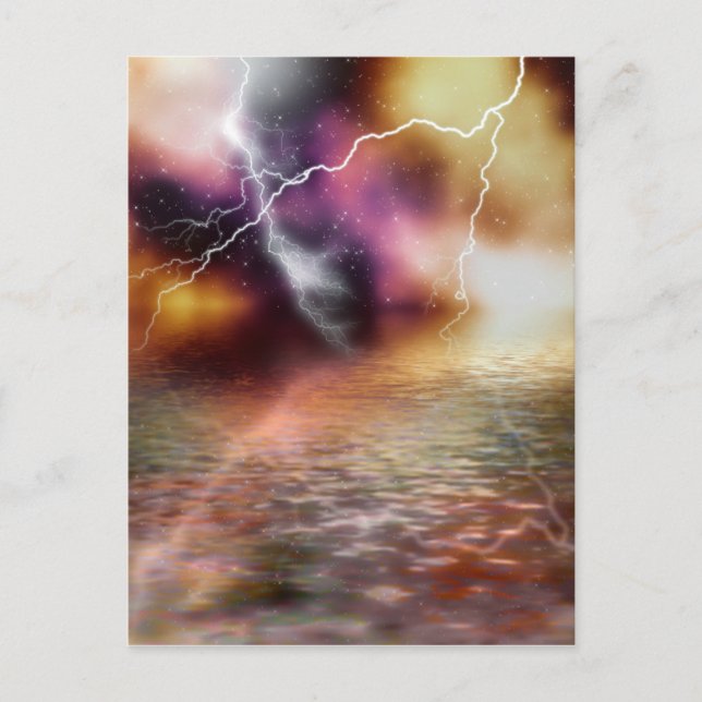 Lightning Postcard (Front)