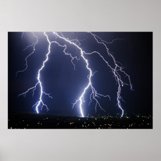 lightning poster