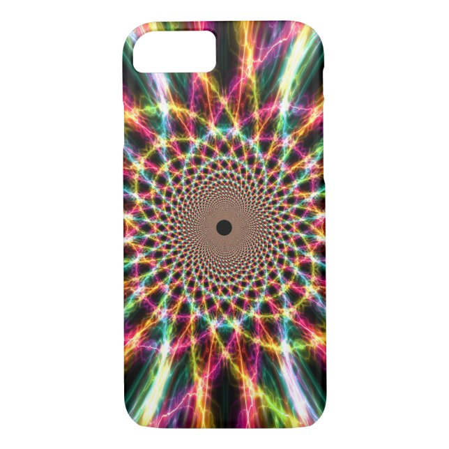 Lightning Rainbow Iphone 7 Case (Back)