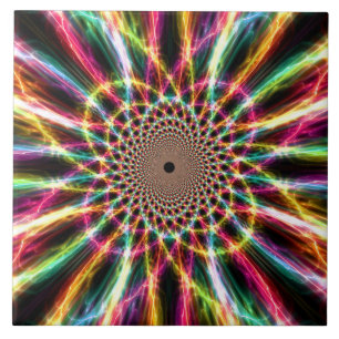 Lightning Rainbow Tile