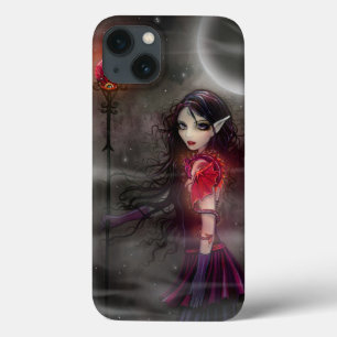 Lightning Stone Fantasy Dragon and Fairy Art iPhone 13 Case