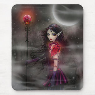 Lightning Stone Fantasy Fairy Dragon Mousepad