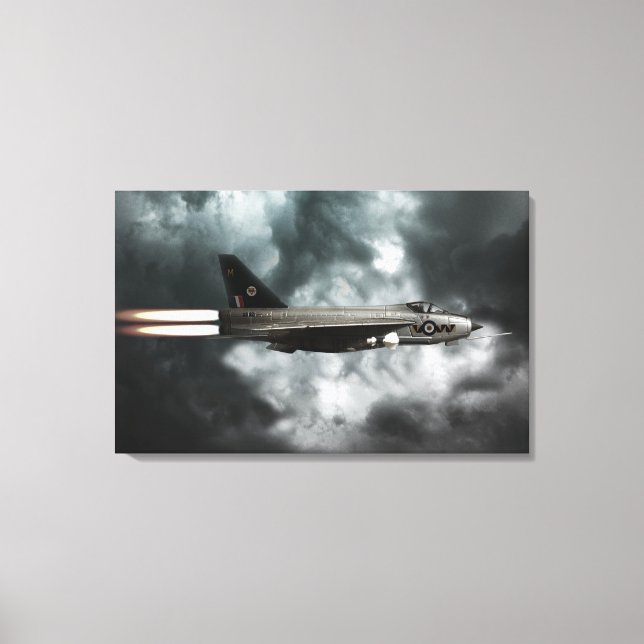 Lightning Storm Canvas Print (Front)