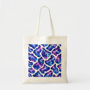 Lightning Storm Galaxy Pattern Tote Bag