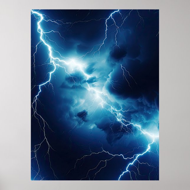 Lightning Storm Poster (Front)