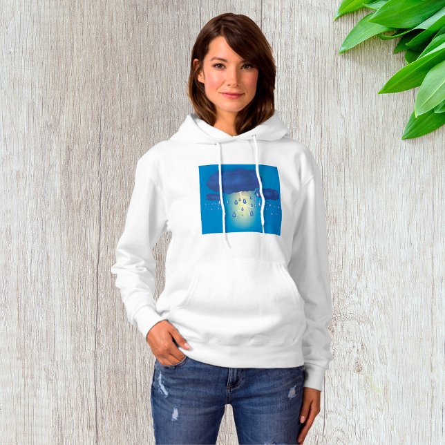 Lightning Storm Womens Hoodie (Creator Uploaded)