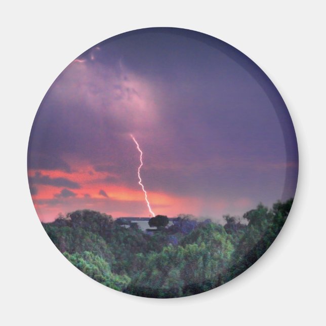 Lightning Strike Magnet (Front)