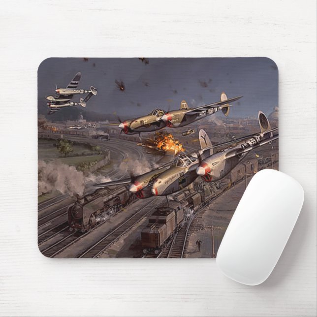 Lightning Strike Mouse Pad (With Mouse)
