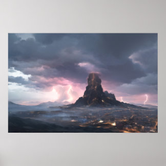 Lightning Strikes Poster