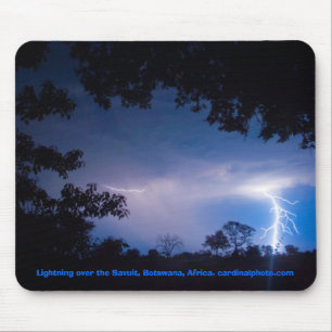 Lightning Strikes Twice Mouse Pad