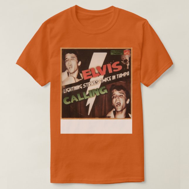 Lightning Strikes Twice TShirt (Design Front)
